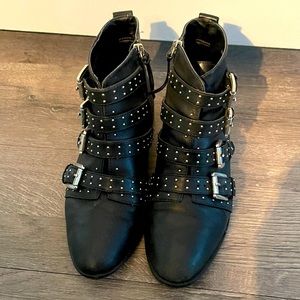 Rebecca Minkoff Buckled Ankle Boots